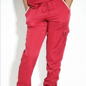 Sade’ Light Burgundy Scrub Bottoms